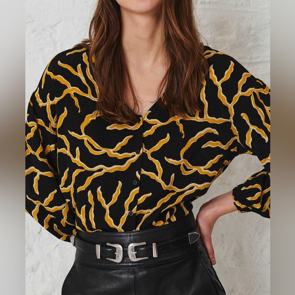 Stylish Ba&sh blouse, 100% viscose - Picture 1 of 2